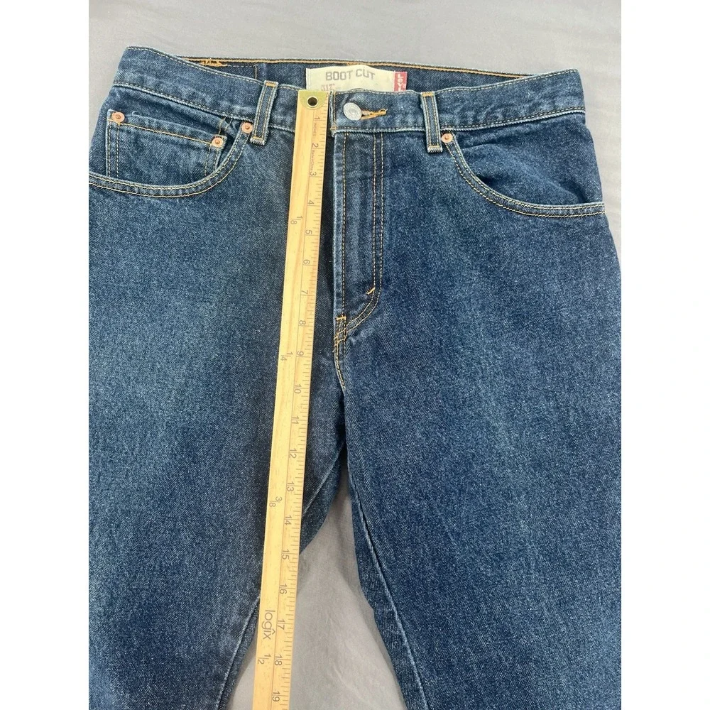 Vtg Levis 517 Jeans Mens W31 L32 Blue Cotton Bootcut Dark Wash At Denim Pants Y2